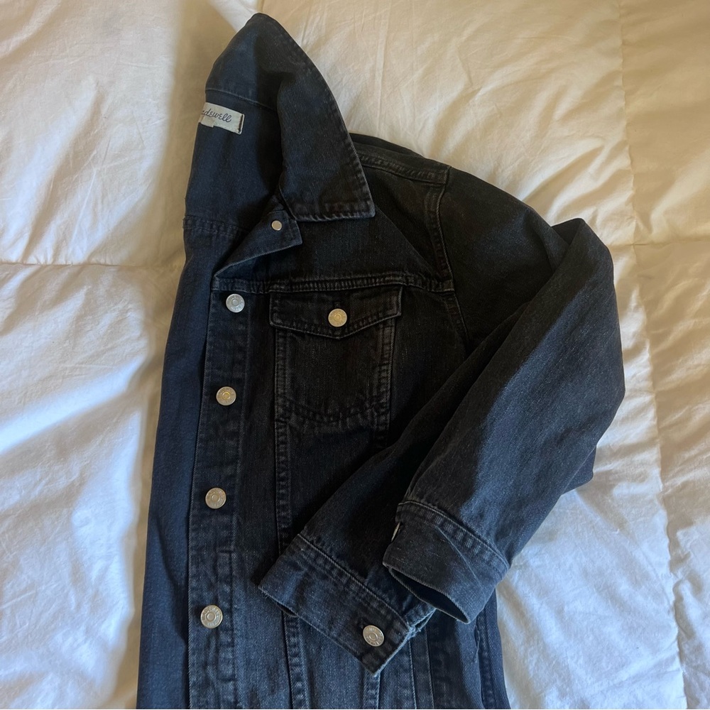 Madewell Oversized Jean Jacket in Lunar Wash